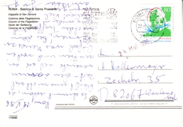 Řím - I 1996 95 021 ●